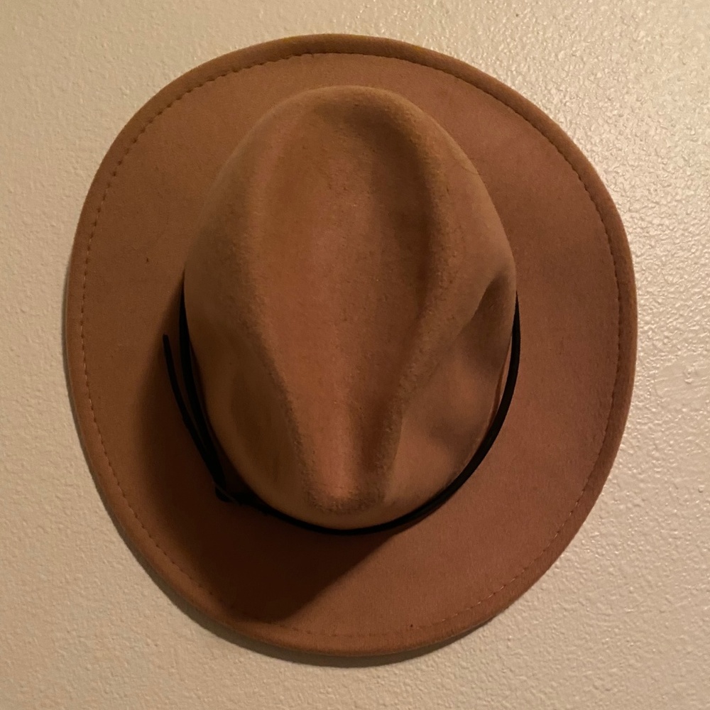 Tan Hat worn once
